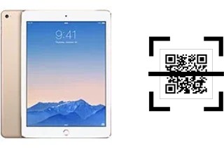 ¿Cómo leer códigos QR en un Apple iPad Air 2?