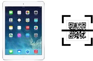 ¿Cómo leer códigos QR en un Apple iPad Air?