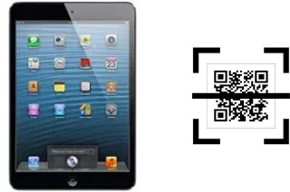 ¿Cómo leer códigos QR en un Apple iPad mini Wi-Fi + Cellular?