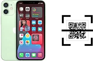 ¿Cómo leer códigos QR en un Apple iPhone 12 mini?