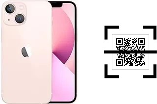 ¿Cómo leer códigos QR en un Apple iPhone 13 mini?