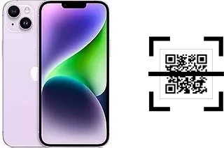 ¿Cómo leer códigos QR en un Apple iPhone 14 Plus?