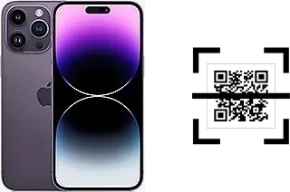 ¿Cómo leer códigos QR en un Apple iPhone 14 Pro Max?