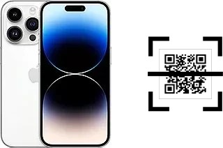 ¿Cómo leer códigos QR en un Apple iPhone 14 Pro?