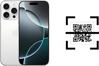 ¿Cómo leer códigos QR en un Apple iPhone 16 Pro?