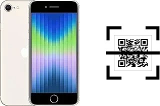 ¿Cómo leer códigos QR en un Apple iPhone SE (2022)?