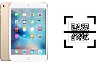 ¿Cómo leer códigos QR en un Apple iPad mini 4?