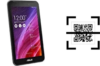 ¿Cómo leer códigos QR en un Asus Fonepad 7 (2014)?