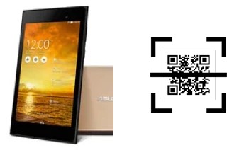 ¿Cómo leer códigos QR en un Asus Memo Pad 7 ME572C?