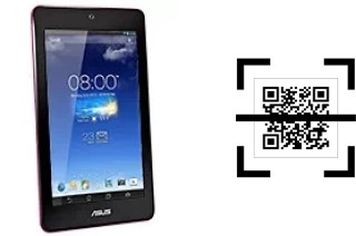 ¿Cómo leer códigos QR en un Asus Memo Pad HD7 8 GB?