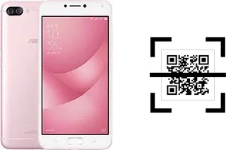 ¿Cómo leer códigos QR en un Asus Zenfone 4 Max Pro ZC554KL?