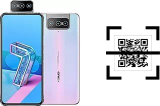 ¿Cómo leer códigos QR en un Asus Zenfone 7 ZS670KS?