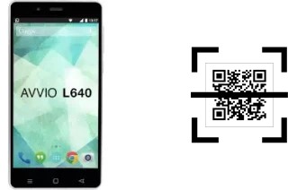 ¿Cómo leer códigos QR en un Avvio L640?