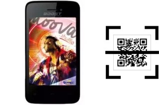 ¿Cómo leer códigos QR en un Boost Moova Shuffle?