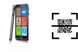 ¿Cómo leer códigos QR en un Brondi AMICO SMARTPHONE S NERO?