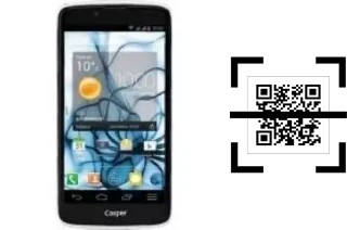 ¿Cómo leer códigos QR en un Casper Via V4?