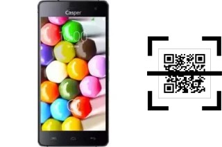 ¿Cómo leer códigos QR en un Casper VIA V8?