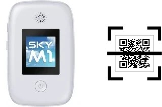 ¿Cómo leer códigos QR en un Cloud Mobile Sky M1?