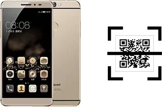 ¿Cómo leer códigos QR en un Coolpad Max?