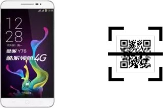 ¿Cómo leer códigos QR en un Coolpad Y76?