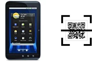 ¿Cómo leer códigos QR en un Dell Streak 7 Wi-Fi?