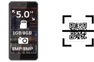 ¿Cómo leer códigos QR en un Digma Vox Flash 4G?