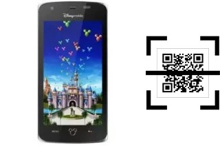 ¿Cómo leer códigos QR en un Disney Mobile DM001C Mickey?