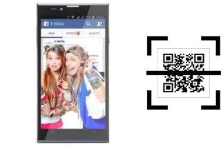 ¿Cómo leer códigos QR en un E-Boda Rainbow V47?