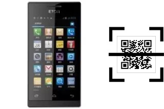 ¿Cómo leer códigos QR en un Eton T850?