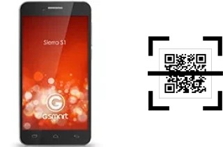 ¿Cómo leer códigos QR en un Gigabyte GSmart Sierra S1?