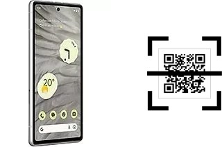 ¿Cómo leer códigos QR en un Google Pixel 7a?