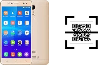 ¿Cómo leer códigos QR en un Haier L7?