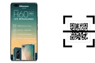 ¿Cómo leer códigos QR en un HiSense H60 5G?