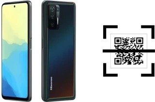 ¿Cómo leer códigos QR en un HiSense INFINITY H50S 5G?