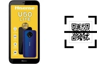 ¿Cómo leer códigos QR en un HiSense U50 Lite?