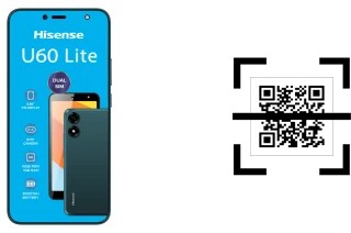 ¿Cómo leer códigos QR en un HiSense U60 Lite?