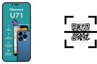 ¿Cómo leer códigos QR en un HiSense U71?