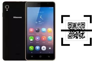 ¿Cómo leer códigos QR en un HiSense U972?