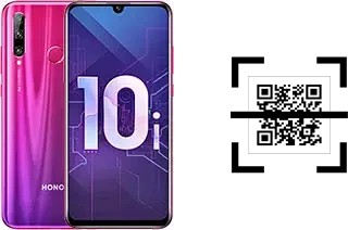 ¿Cómo leer códigos QR en un Honor 10i?