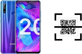 ¿Cómo leer códigos QR en un Honor 20 lite?