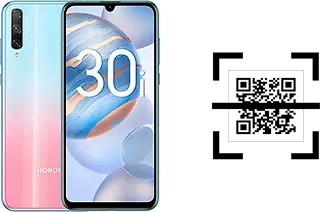 ¿Cómo leer códigos QR en un Honor 30i?