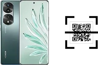 ¿Cómo leer códigos QR en un Honor 70 Pro+?