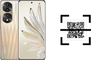 ¿Cómo leer códigos QR en un Honor 70 Pro?