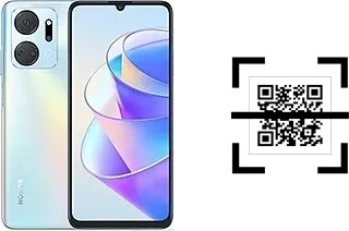 ¿Cómo leer códigos QR en un Honor X7a?