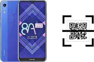 ¿Cómo leer códigos QR en un Honor 8A Pro?