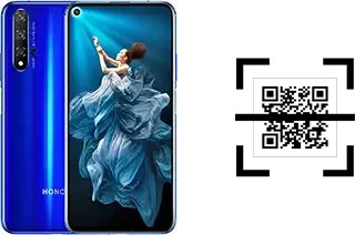 ¿Cómo leer códigos QR en un Honor 20?