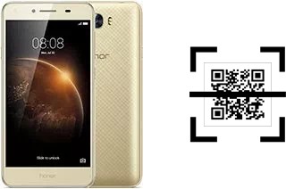 ¿Cómo leer códigos QR en un Honor 5A?