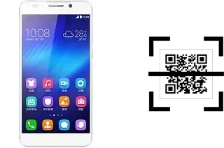 ¿Cómo leer códigos QR en un Honor 6?