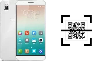 ¿Cómo leer códigos QR en un Honor 7i?