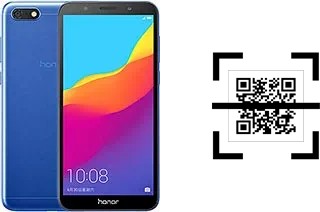 ¿Cómo leer códigos QR en un Honor 7S?